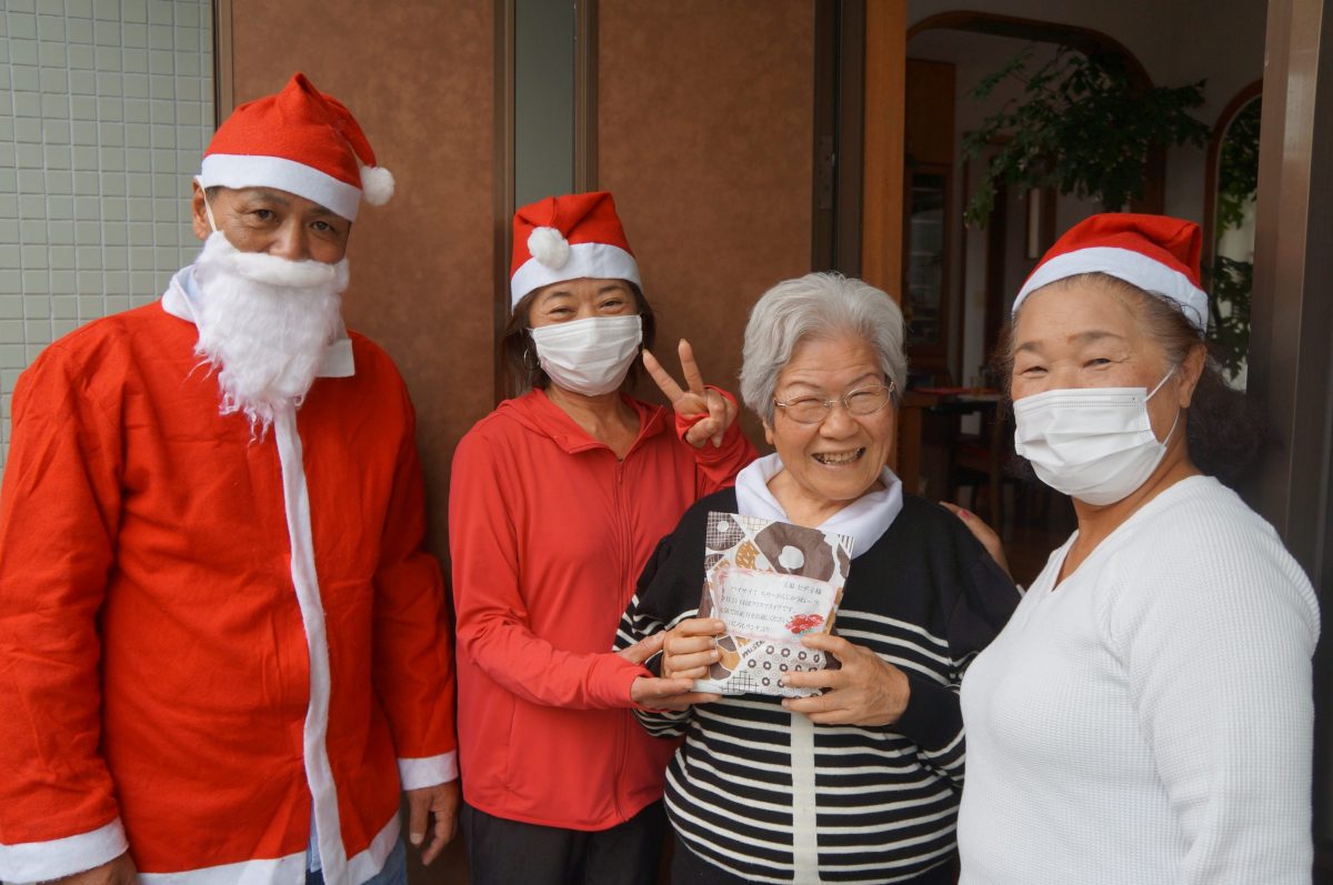 「宮城はごろも会」クリスマス見守り訪問活動