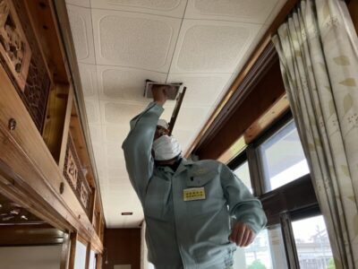 那覇電気工事業協同組合　一人暮らし高齢者宅の電気設備無料点検を実施　