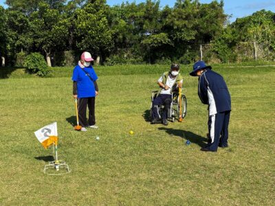 グラウンドゴルフ大会を開催しました